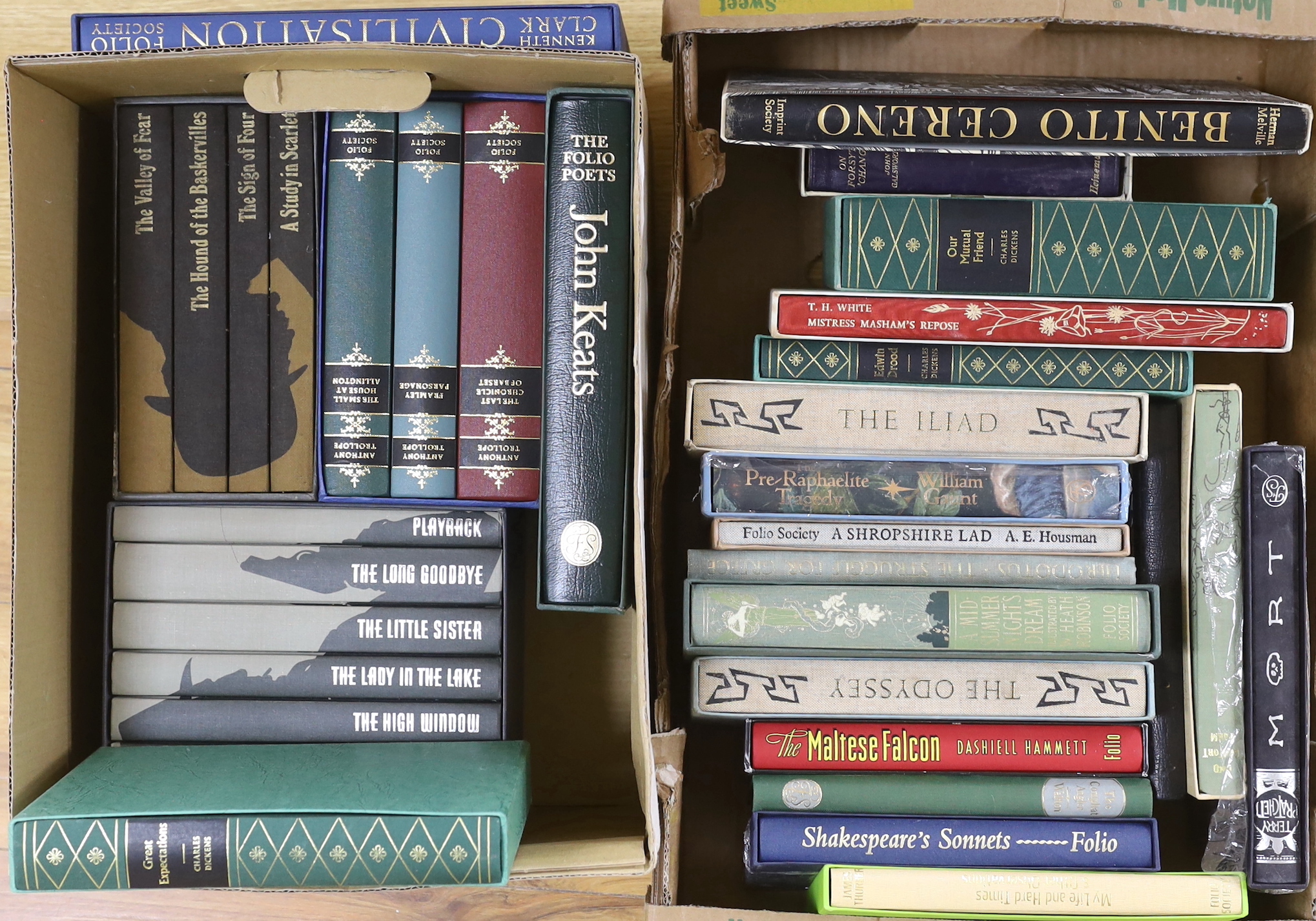 A quantity of various Folio Society books